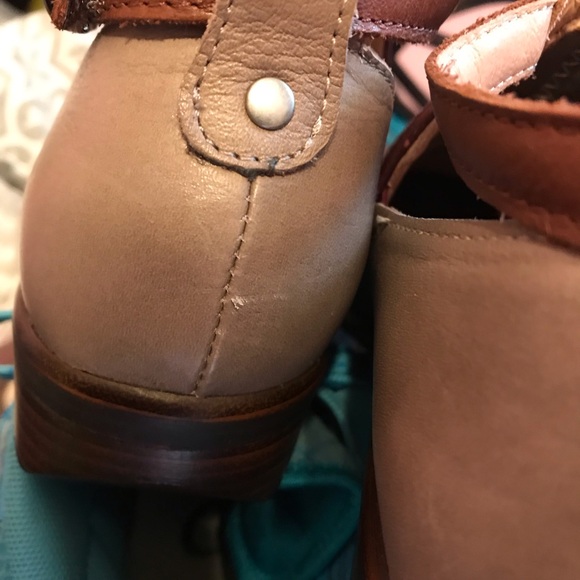 NAOT Kamsin Bordeaux ankle boots size 37/6 - Picture 8 of 8